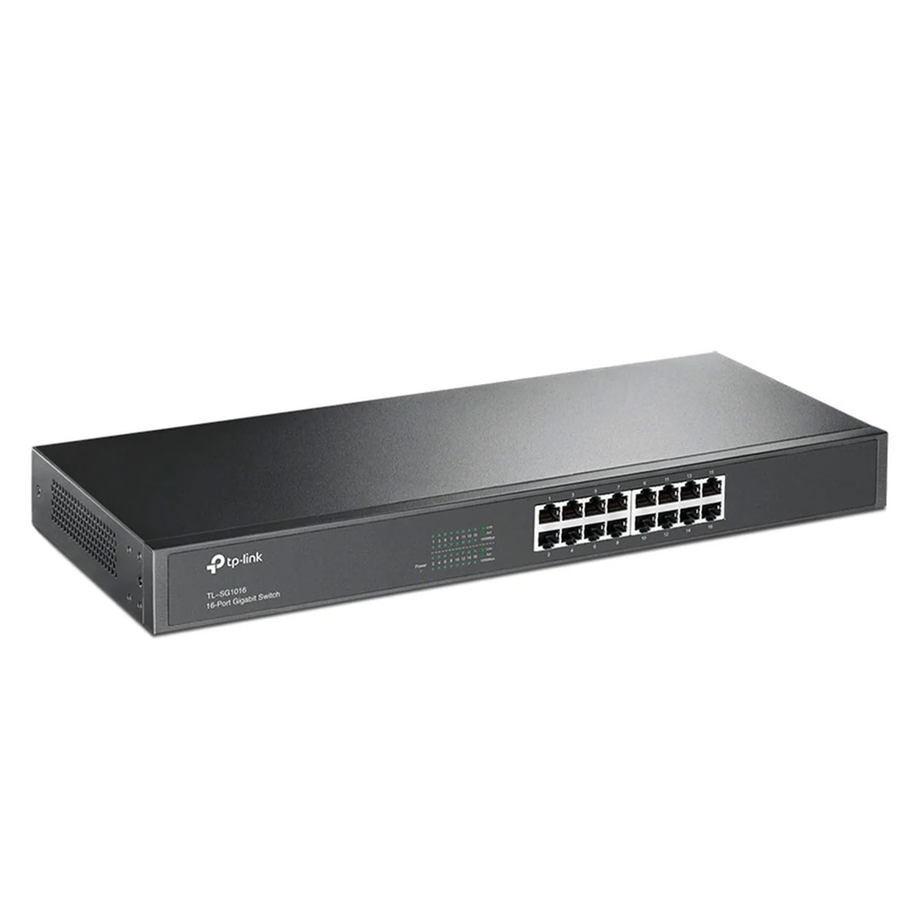 SWITCH TP-LINK TL-SF1016 16 PUERTOS 10-100MB/S PARA RACK