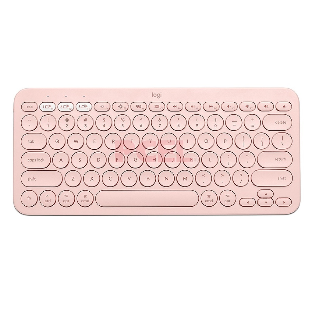 TECLADO LOGITECH K380 BLUETOOTH MULTIMEDIA MULTIDISPOSITIVO ESPAÑOL ORO ROSA
