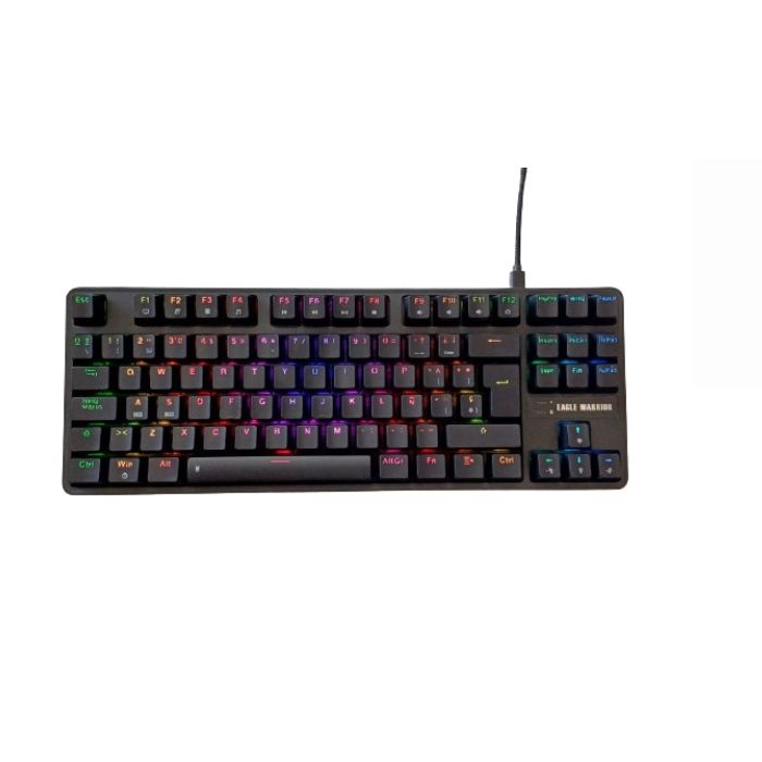 TECLADO EAGLE WARRIOR 88 RGB MECANICO 1*USB-A