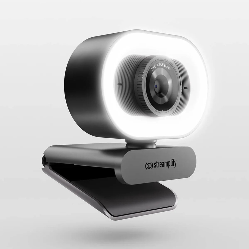 WEBCAM STREAMPLIFY CAM PLUS-FHD-2M60-LIGHT-BK 1080P