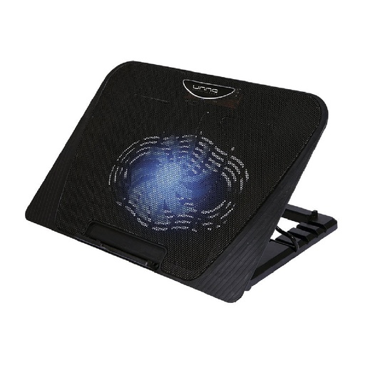 [NC6130BK] BASE LAPTOP UNNO NC6130BK 1*ABANICO 5*NIVELES