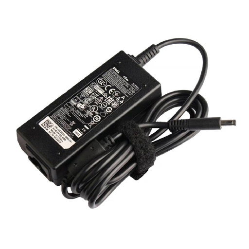 [DELL19.5V3.34A65W] CARGADOR LAPTOP DELL 19.5V 3.34A 65W 4.5*3MM PUNTA DELGADA