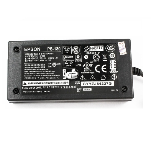 [C32C825343] CARGADOR IMPRESORA POS EPSON TM-U220 PS-180 C32C825343