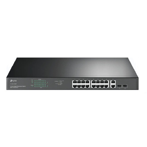 [TL-SG1218MPE] SWITCH TP-LINK TL-SG1218MPE 16P POE+ GIGABIT + 2P GIGABIT 250W