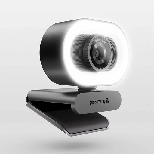 [CAM PLUS-FHD-2M60-LIGHT-BK] WEBCAM STREAMPLIFY CAM PLUS-FHD-2M60-LIGHT-BK 1080P