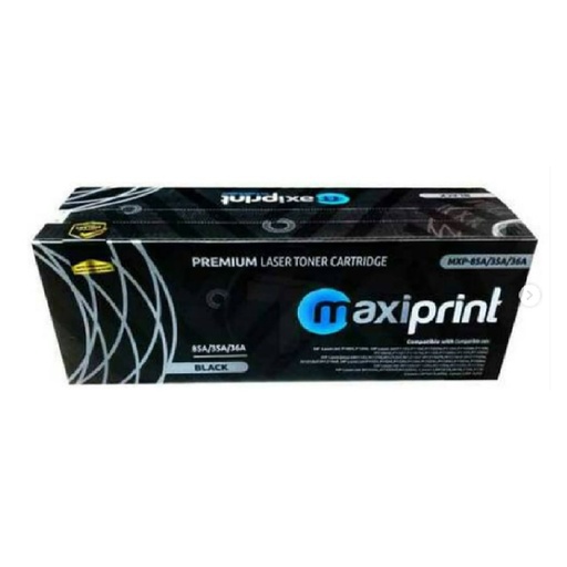 [MXP-85A] TONER MAXIPRINT HP 85A-35A-36A-CRG125 NEGRO 2000PAGS