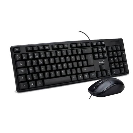 [KB3782U001C] MOUSE+TECLADO NOVA KB3782U001C 1*USB-A ESPAÑOL