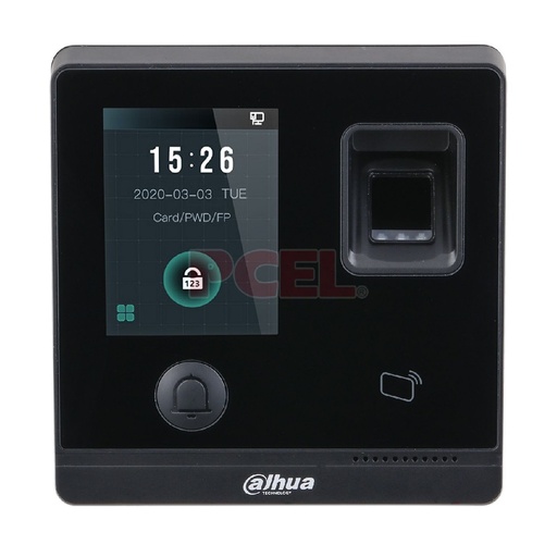 [ASI1212F-D] MARCADOR ASISTENCIA DAHUA ASI1212F-D HUELLA DACTILAR TARJETA RF LAN