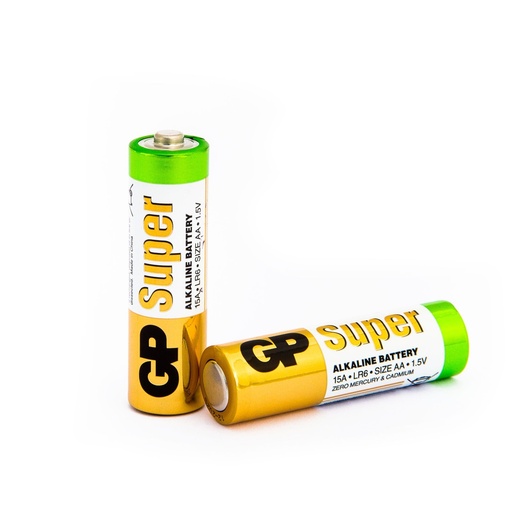 [GP15AETA21-2GSBC2] BATERIA AA GP 15A-C2 1.5V ALCALINA PAR