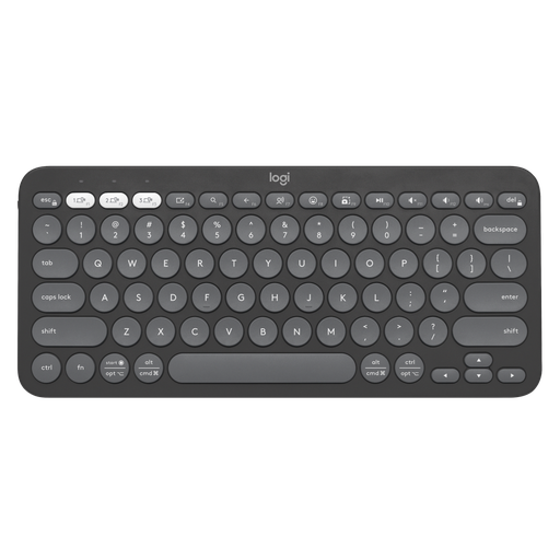 [920-011775] TECLADO LOGITECH PEBBLE KEYS 2 K380S BT5.4 ESPAÑOL NEGRO