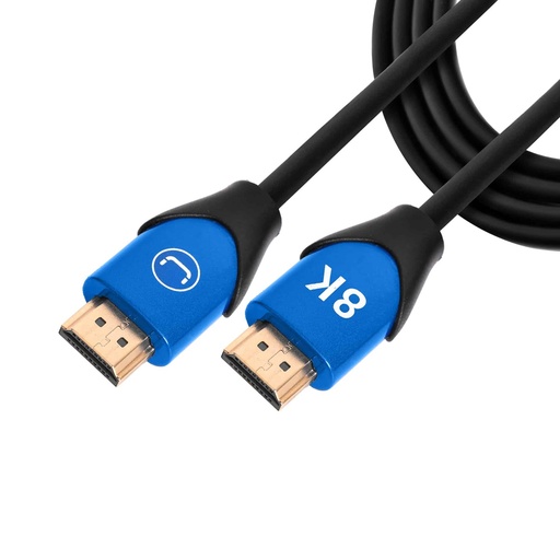 [CB4227BL] CABLE UNNO CB4227BL 1*HDMI A 1*HDMI 8K 1.8M