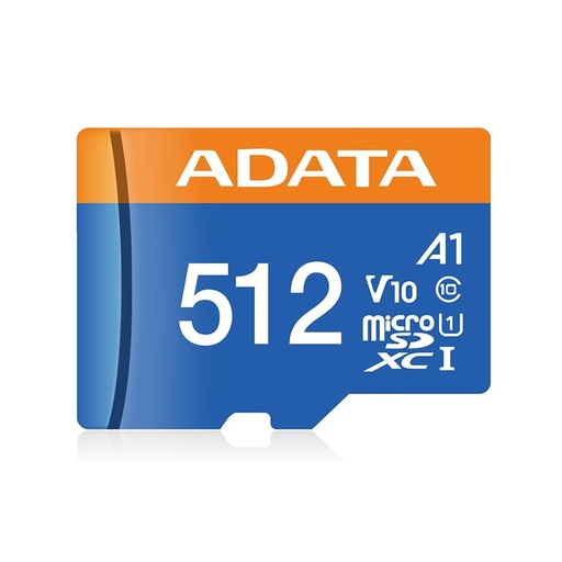 [AUSDX512GUICL10A1-RA1] MEMORIA MICROSD ADATA 512GB A1 85-25MB/S