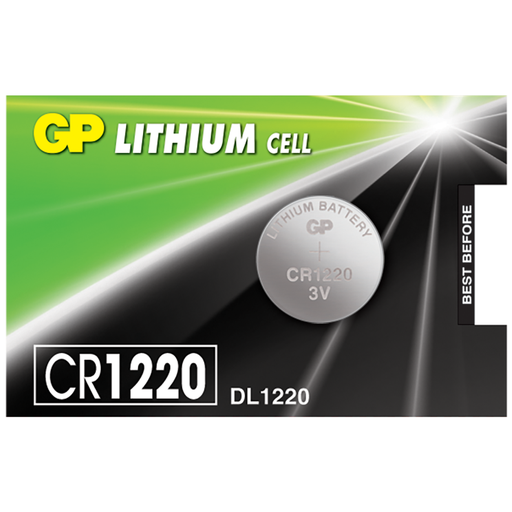 [GPCR1220E-2CPU5] BATERIA PASTILLA GP CR1220 3V