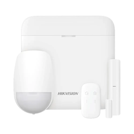 [DS-PWA48-KIT-WB] KIT ALARMA HIK VISION AX PRO DS-PWA48-KIT-WB 48 ZONAS 433MHZ 3G/4G *1SENSOR PIR*1SENSOR PUERTA/VENTANA*1CONTROL