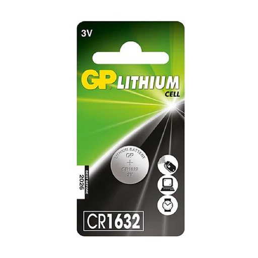[GPCR1632E-2CPU] BATERIA PASTILLA GP CR1632 3V