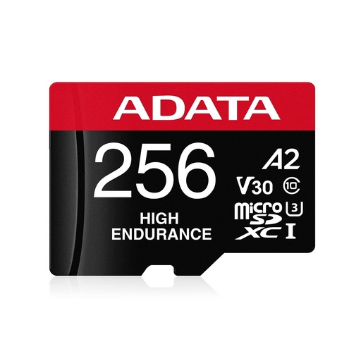 [AUSDX256GUI3V30SHA2-RA1] MEMORIA MICROSD ADATA 256GB HIGH ENDURANCE V30 A2 100-85MB/S