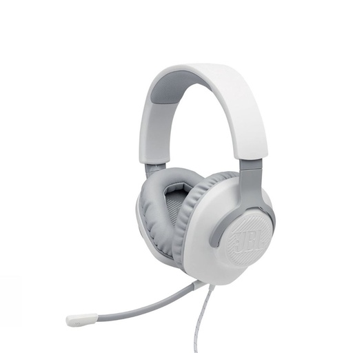 [JBLQUANTUM100WHTAM] HEADSET JBL QUANTUM 100 1*3.5MM BLANCO