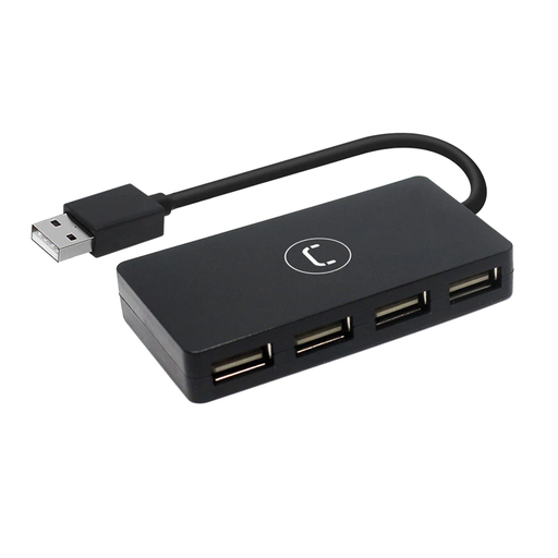[HB1008BK] HUB USB UNNO TEKNO HB1008BK 1*USB-A A 4*USB-A 2.0