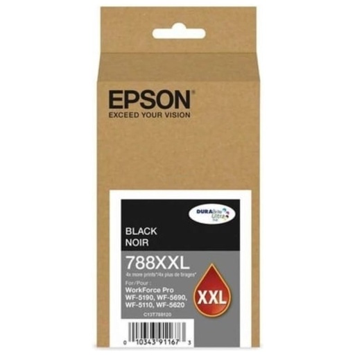 [T748XXI120-AL] TINTA DE RELLENO EPSON T748XXI120-AL NEGRO P/ WF-6590