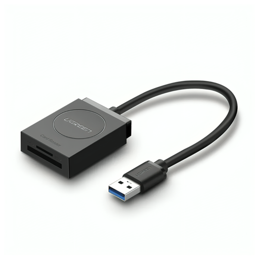 [CR127] LECTOR DE TARJETAS UGREEN CR127 1*USB-A 3.0 1*MICROSD 1*SD