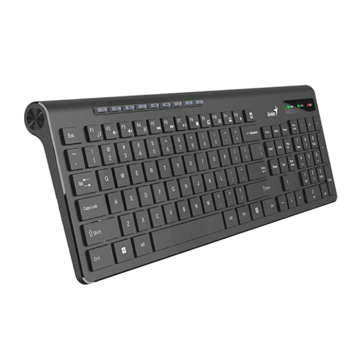 [KB-7230] TECLADO GENIUS SLIMSTAR KB-7230 INALAMBRICO 2.4 GHZ ESPAÑOL 1*USB-A NEGRO