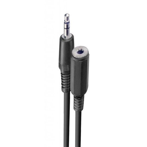 [LGA-569L-6M/BK] CABLE KIRLIN LGA-569L-6M/BK 1*3.5MM TRS A 1*3.5MM TRS 6M M/H