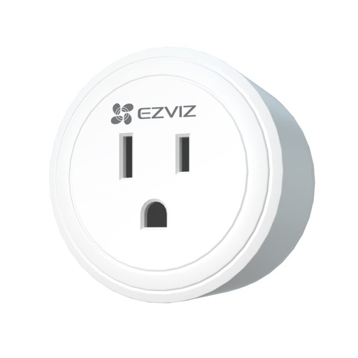 [CS-T30-10A-US] TOMA CORRIENTE INTELIGENTE EZVIZ T30 WIFI 2.4GHZ 1*TOMA