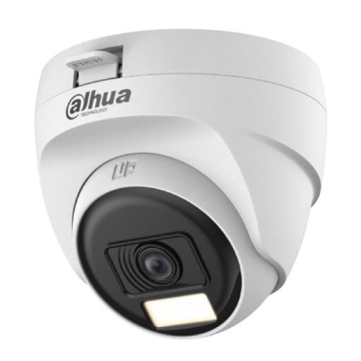 [HAC-T1A21N-U-IL] CAMARA CCTV DAHUA HAC-T1A21N-U-IL 2MP 2.8MM DUAL LIGHT IR25M/LED20M DOMO PLASTICO