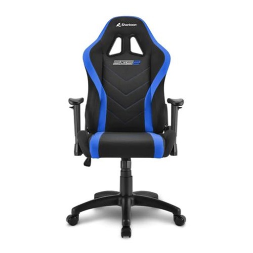 [SGS2-JR-BK-BU] SILLA GAMER SHARKOON SGS2 JR C/BRAZO AJUSTABLE NEGRO/AZUL PARA NIÑO
