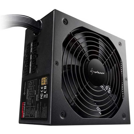 [WPM750GOLD] FUENTE DE PODER SHARKOON WPM GOLD ZERO 750W 80+ GOLD MODULAR