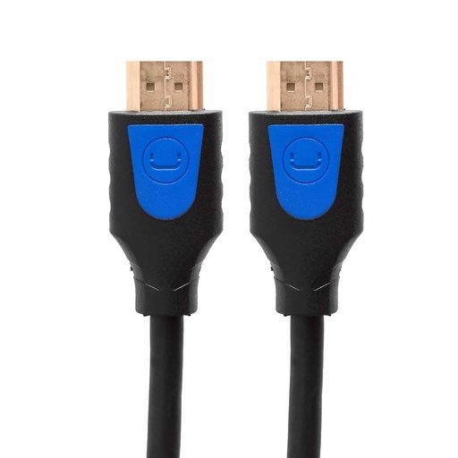 [CB4226BL] CABLE UNNO TEKNO CB4226BL 1*HDMI A 1*HDMI 2.0 4K 1.8M M/M
