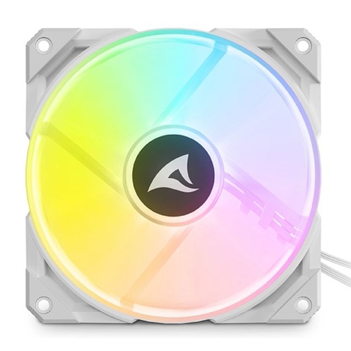 [REBELF50WH] ABANICO PARA CASE SHARKOON REBEL F50 120MM PWM RGB BLANCO