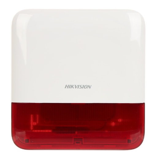 [DS-PS1-E-WB] SIRENA ALARMA HIK VISION DS-PS1-E-WB 110DB 433MHZ INALAMBRICA INTERPERIE IP65