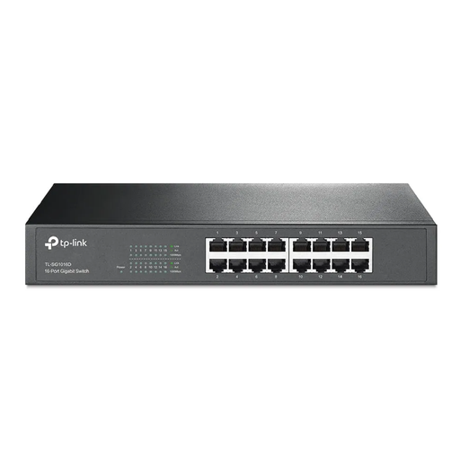[TL-SF1016DS] SWITCH TP-LINK TL-SF1016DS 16 PUERTOS 10/100MBPS