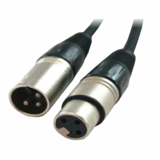 [MPC-480PB/BK10M] CABLE AUDIO KIRLIN MPC-480PB 1*XLR A 1*XLR M/H 10MTS