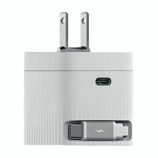 [HS-HUB-GAN67] CARGADOR HIKSEMI HS-HUB-GAN67 5V-20V USB-C CARGA RAPIDA BLANCO