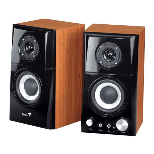 [SP-HF500A] PARLANTE GENIUS SP-HF500A WOOD 16W RMS 3.5MM