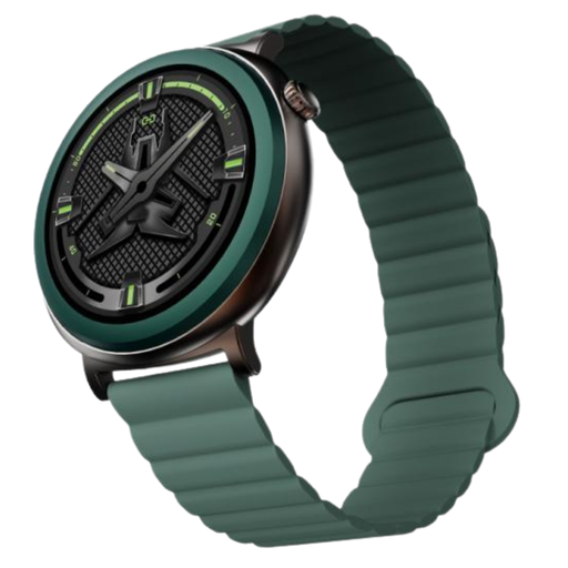 RELOJ INTELIGENTE HIFUTURE AURORA 1.43" BANDA 22MM DARK GREEN