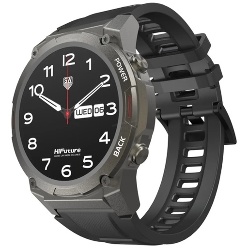 [MIX2BK] RELOJ INTELIGENTE HIFUTURE MIX2 1.43" IP68 NEGRO