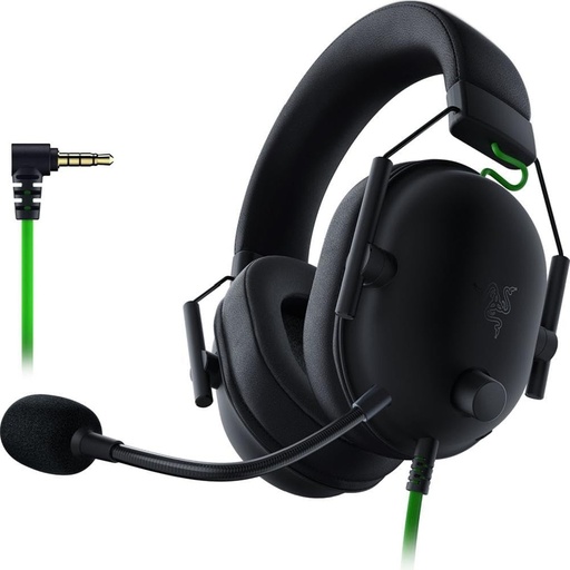 [RZ04-03240100-R3U1] HEADSET RAZER BLACKSHARK V2 X DRIVER 50MM 7.1 C/VOLUMEN 1*3.5MM NEGRO