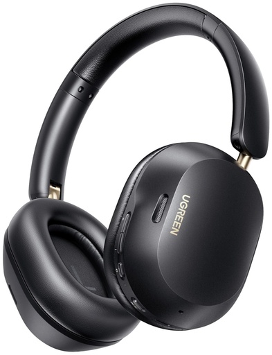 [35757] AUDIFONOS UGREEN HP203 HITUNE MAX 5C INALAMBRICOS BT CANCE/RUIDO NEGRO