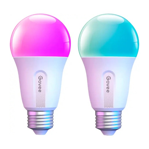 [H6004] BOMBILLO LED GOVEE H6004 2*PACK 9W WIFI 2700K-6500K RGB 800 LUMENS E26