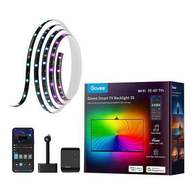 [H6097] TIRA LUCES LED GOVEE H6097 BACKLIGHT 3 LITE RGBW WIFI 40"-50" TV
