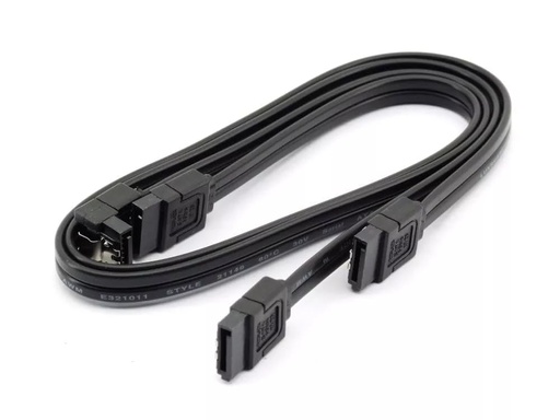 [CABSATA2X] CABLE DATOS GEN SATA 3 PARA DISCO DURO NEGRO 2UNDS