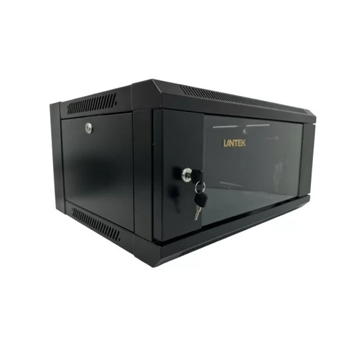 [LTK-GAB4D] GABINETE DE PARED LANTEK LTK-GAB4D 4U 570*450MM *S/ABANICO *PUERTA DE VIDRIO