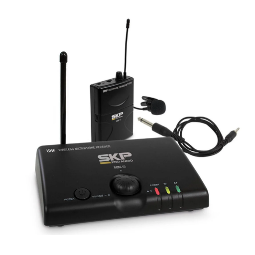 [MII-III] MICROFONO INALAMBRICO SOLAPA SKP MII-III UHF