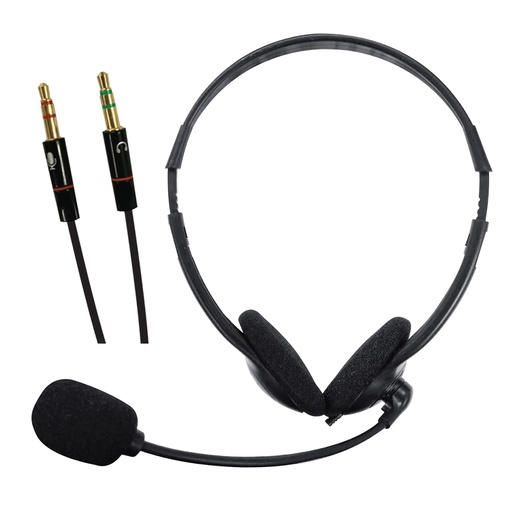 [199317] HEADSET MAXELL 199317 *3.5MM C/MICROFONO *ADAPTADOR PC