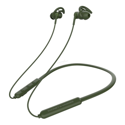 [HK096-03562] AUDIFONOS THONET&VANDER VR100 BT5.0 BANDE DE CUELLO NEGRA