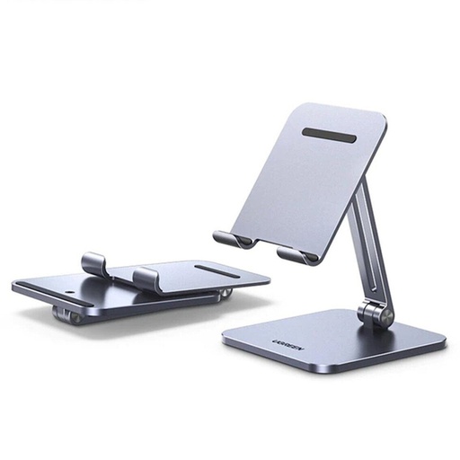 [LP134 40393] BASE PARA TABLET UGREEN LP134 40393 HASTA 13" PLEGABLE GIRATORIA 360° ALUMINIO