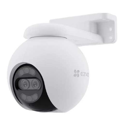 [CS-H80X-R100-8G82WKFL] CAMARA WIFI EZVIZ H80X DOBLE LENTE 4K/8MP WIFI 2.4GHZ DOMO PTZ ZOOM IA ALARMA AUDIO DUAL IP65
